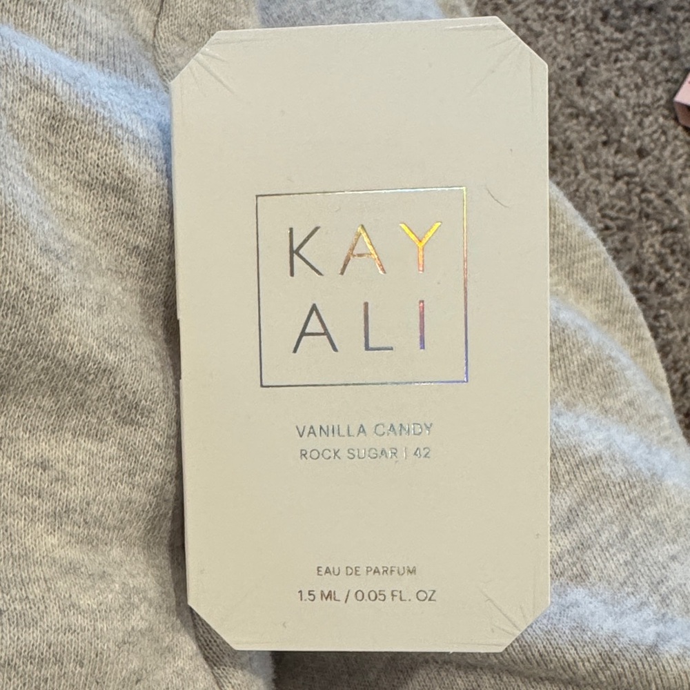 Kayali Vanilla Candy Rock Sugar EDP Sample Travel Size